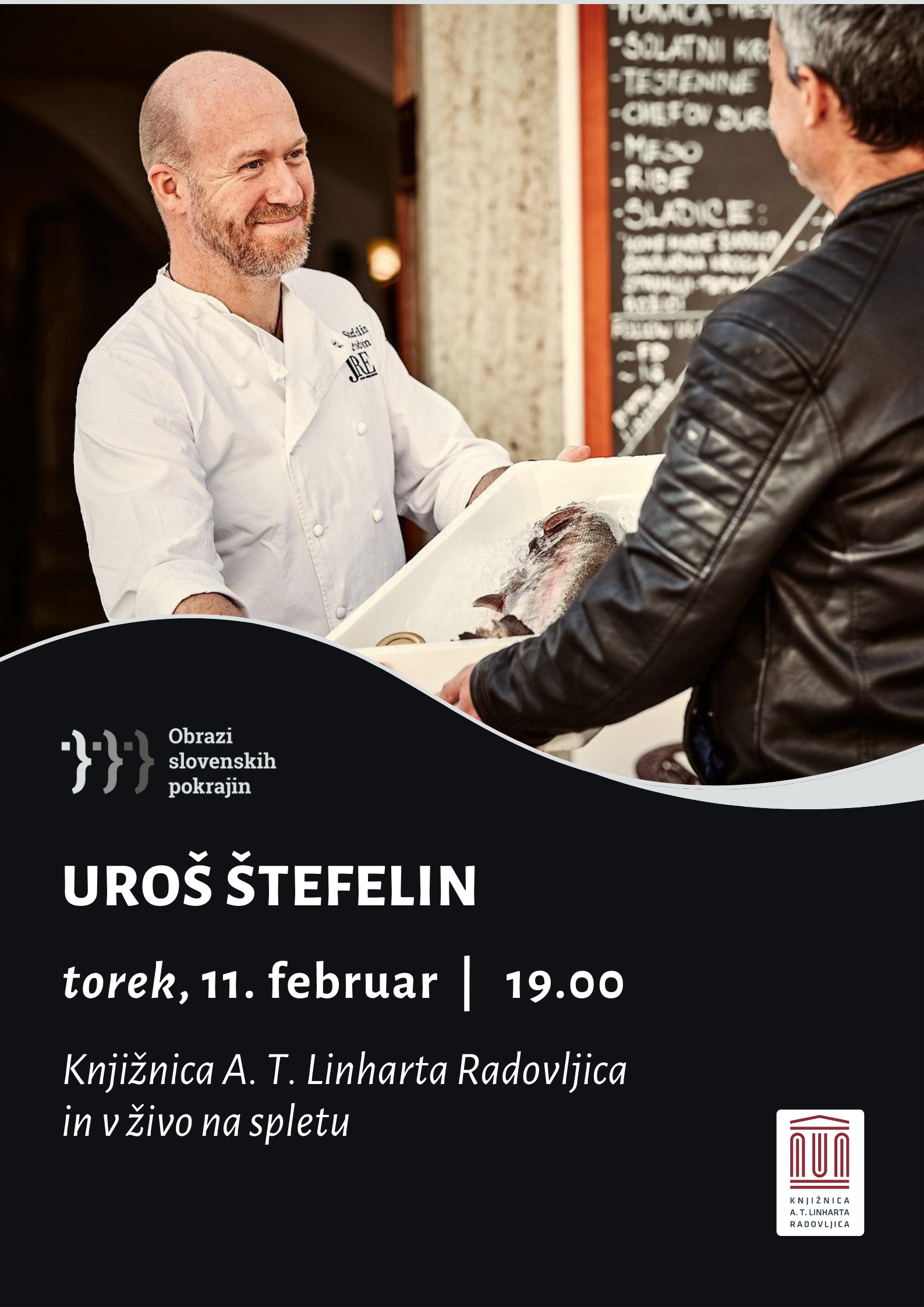 Plakat Obrazi slovenskih pokrajin: Uroš Štefelin
