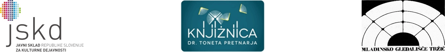 Logotip JSKD, SIKTRZ, Mladinsko gledališče Tržič